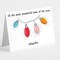 Funny Christmas Card - 24-Pack Holiday Greeting Cards with "It's the Most Wonderful Time of the Year. Allegedly." Message and Festive Light Design, Blank Inside for Personalized Holiday Wishes - Playful and Unique Stationery Set